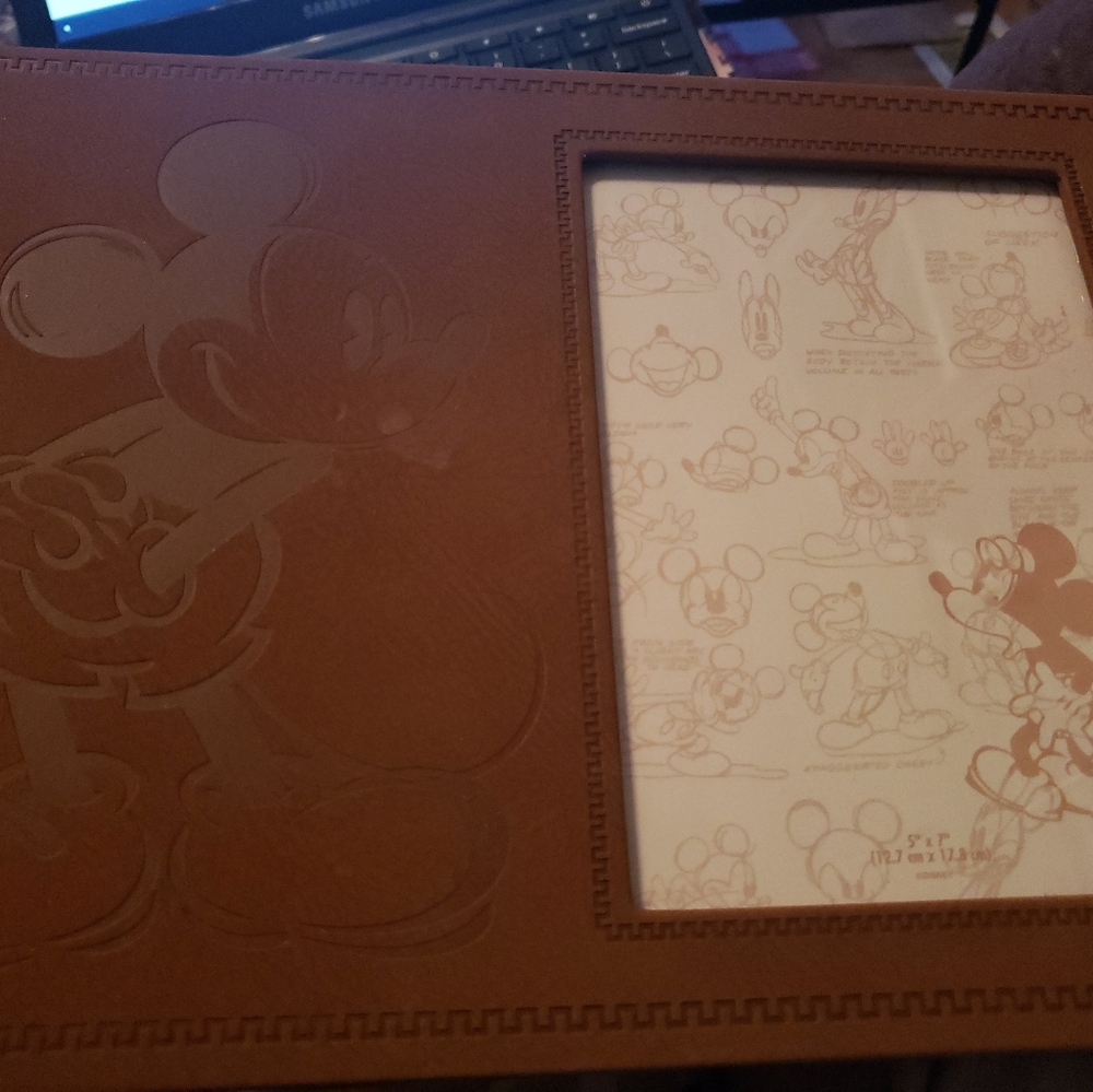 Disney mickey mouse picture frame